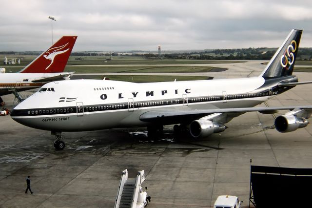 SX-OAC — - OLYMPIC - BOEING 747-212B - REG : SX-OAC (CN 21683/387) - TULLAMARINE MELBOURNE VIC. AUSTRALIA - YMML (6/4/1985)