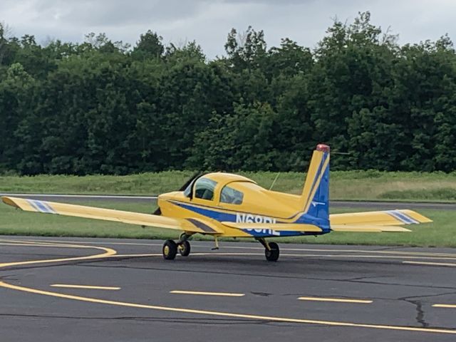 Grumman AA-5 Tiger (N68RL) - N68RL (AA5) departing Quakertown Airport (KUKT)br /Photo Date: July 10, 2021