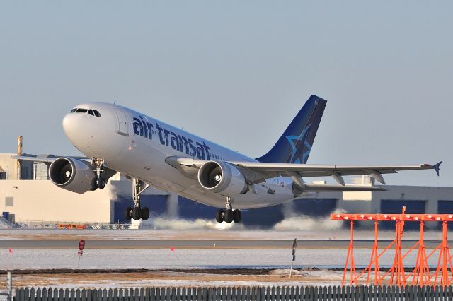 Airbus A310 (C-GPAT) - Taking off from 24L