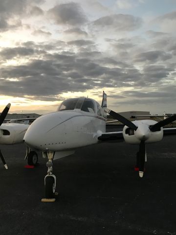 Cessna 310 (N340CH) - Beautiful airport of Flagler county , Florida 