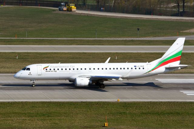 LZ-BUR — - Embraer ERJ-190STD departing to Sofia (Bulgaria)  03-24-2019 