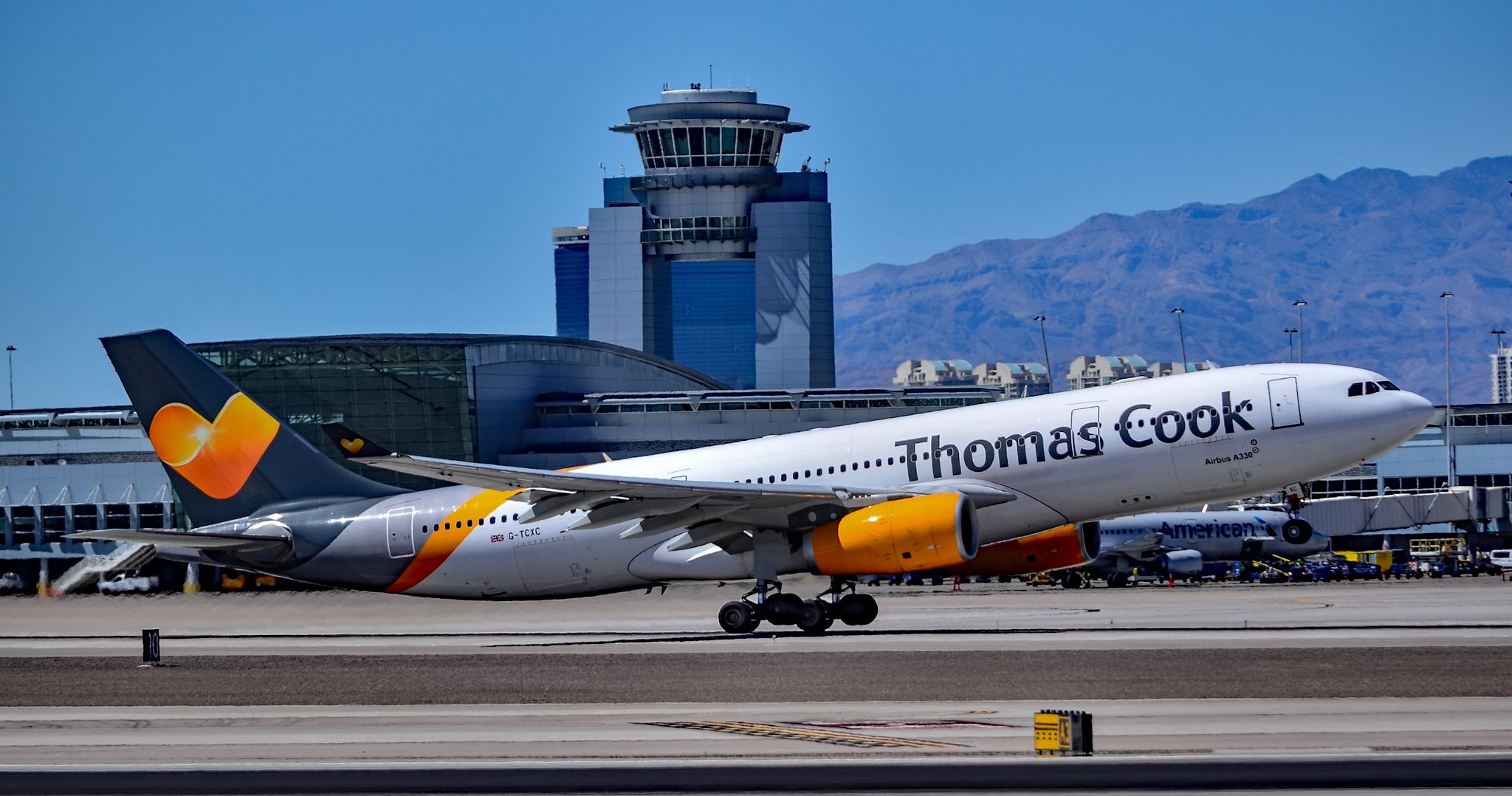 Airbus A330-200 (G-TCXC) - G-TCXC Thomas Cook Airlines 2008 Airbus A330-243 - cn 967 - Las Vegas - McCarran International Airport (LAS / KLAS)br /USA - Nevada May 19, 2017br /Photo: Tomás Del Coro 