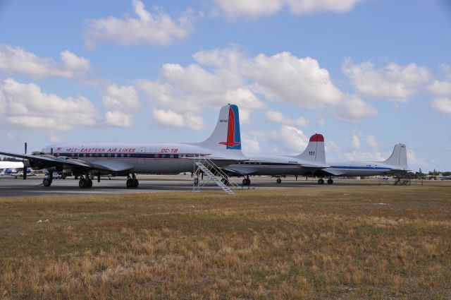 Douglas DC-7 (N836D) - 1/5/11 AT OPA LOCKA