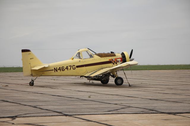 N4647G — - Weatherly 620A parked on the transient ramp