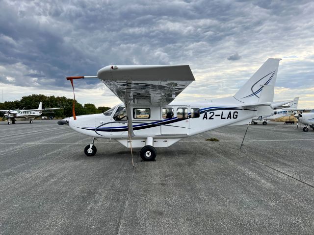 GIPPSLAND GA-8 Airvan (A2-LAG) - At Maun, Botswana. 18-MAY-2022