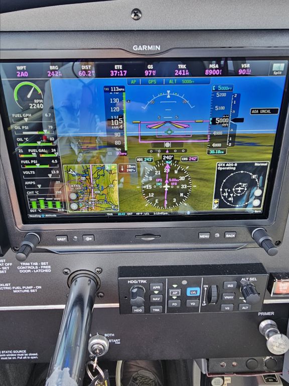 Piper Cherokee (N7778N) - New panel_Updated 2025