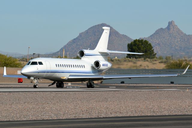 Dassault Falcon 7X (N8000E)