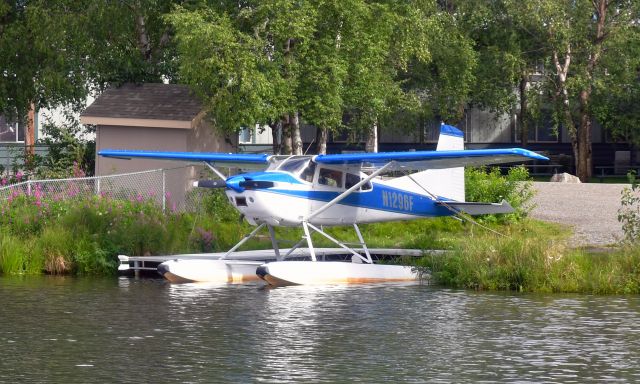 Cessna Skywagon (N1296F) - Cessna A185F Skywagon N1296F in Anchorage Lake Hood Seaplane Base