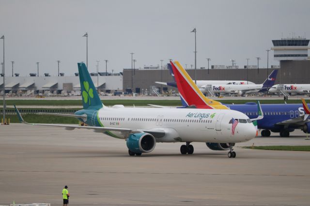 EI-XLT — - EI83 Inaugural A321neoXLR connecting Indianapolis and Dublin