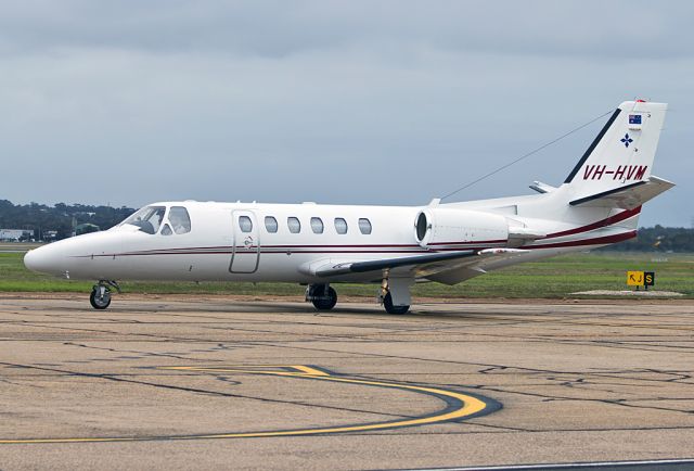 Cessna Citation V (VH-HVM) - CESSNA 550B CITATION BRAVO - REG VH-HVM (CN 550-0984) - PARAFIELD AIRPORT ADELAIDE SA. AUSTRALIA - YPPF (19/5/2016)