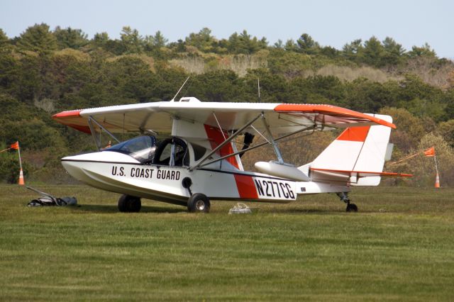 Experimental  (N277CG) - This was an unusual visitor to Cape Cod Airfield on 5/15/21. Aircraft looks to be privately owned and possibly based in Florida.  