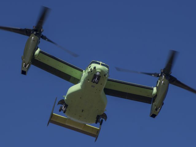 Bell V-22 Osprey (16-8302) - HMX-1 Presidential V-22 during flight testing in Amarillo.