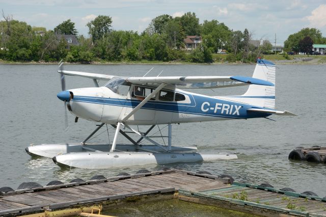 Cessna Skywagon 180 (C-FRIX) - In Saint-Mathias, QC. June 2021