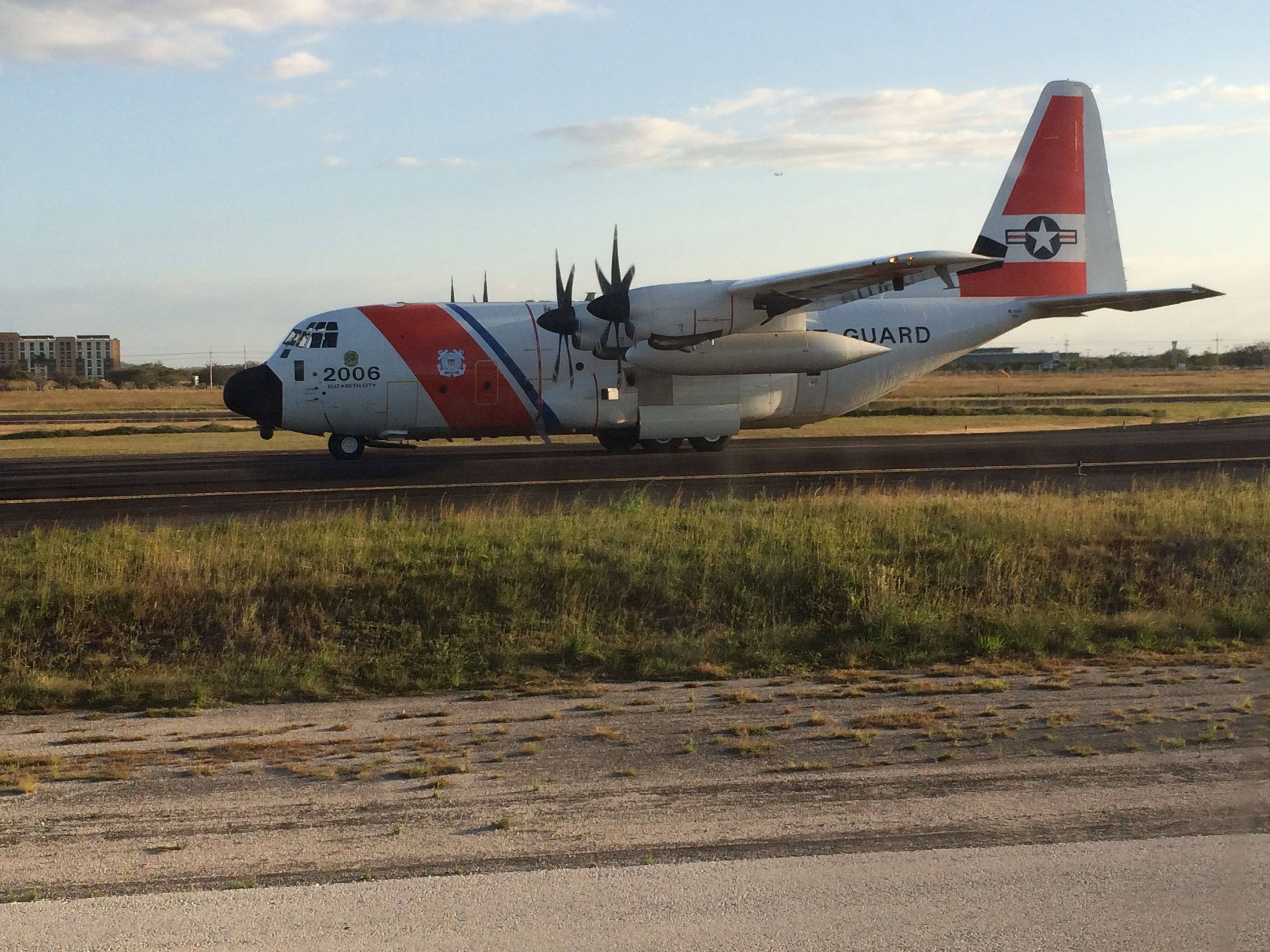 — — - Coast Guard taxiing in Liberia, Costa Rica.