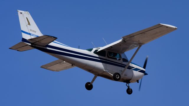 Cessna Skyhawk (N2355E) - Skyhawk II doing touch-and-goes at North Las Vegas.br /br /A passenger yelled "WOOOOOHOOOO!!!" as they passed over.br /br /7/17/2021