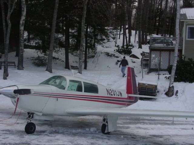 Mooney M-20 (N201JW) - Ashland, NH 2002