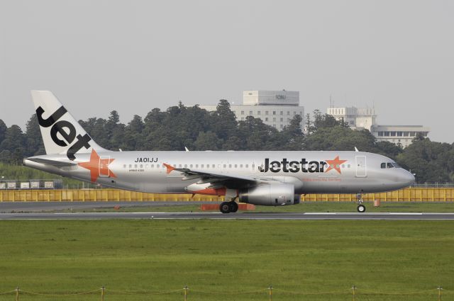 Airbus A320 (JA01JJ) - Departure at Narita Intl Airport Rwy16R on 2013/07/10