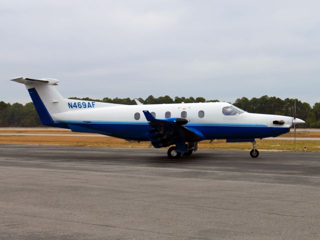 Pilatus PC-12 (N469AF)
