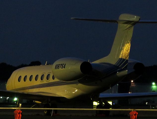 Gulfstream Aerospace Gulfstream G650 (N1875A) - I take a picture on Jul 06, 2017.