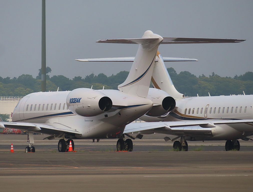 Bombardier Global Express (N302AK) - Photo taken on Jun 30, 2023.