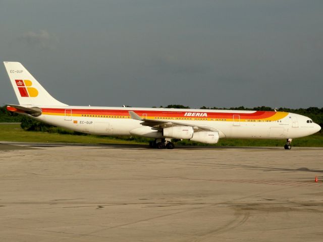 Airbus A340-300 (EC-GUP) - Agustina de Aragon