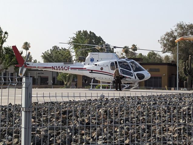 N355CF — - unloading a "VIP"
