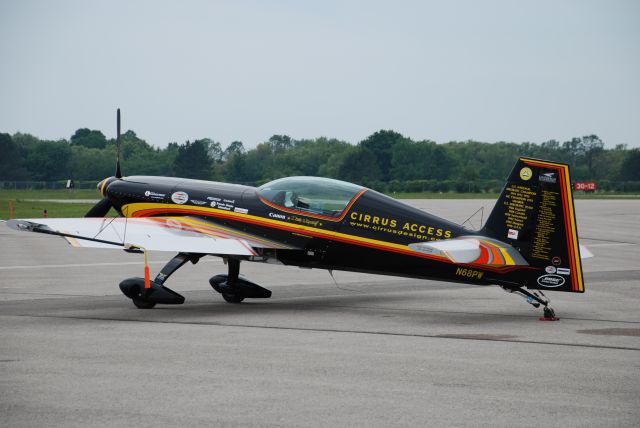 N68PW — - Patty Wagstaffs amazing Extra, visiting the Canadian Aviation Expo at Oshawa Ontario June 21/08.