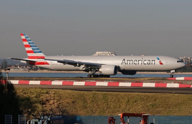 BOEING 777-300ER (N720AN) - AA73 Inaugural LAX-SYD