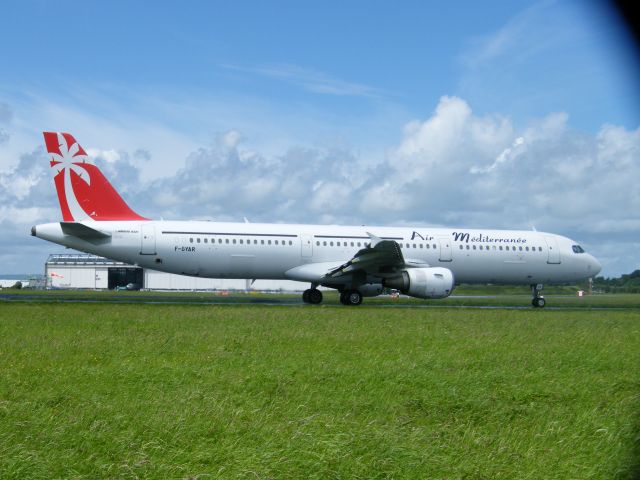 Airbus A321 (F-GYAR) - F-GYAR A321 DEP SHANNON 16-06-2011