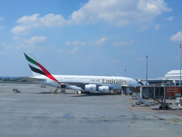 Airbus A380-800 (A6-EDU) - It was taken on Saturday, 31 August 2019. 