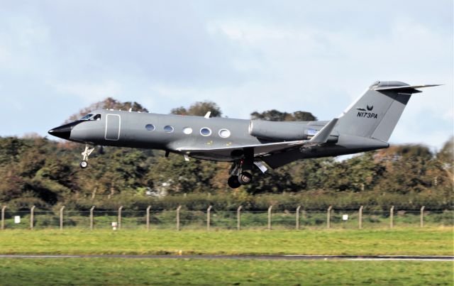 Gulfstream Aerospace Gulfstream 3 (N173PA) - "bandg46" phoenix air g3  n173pa landing at shannon 3/10/20.