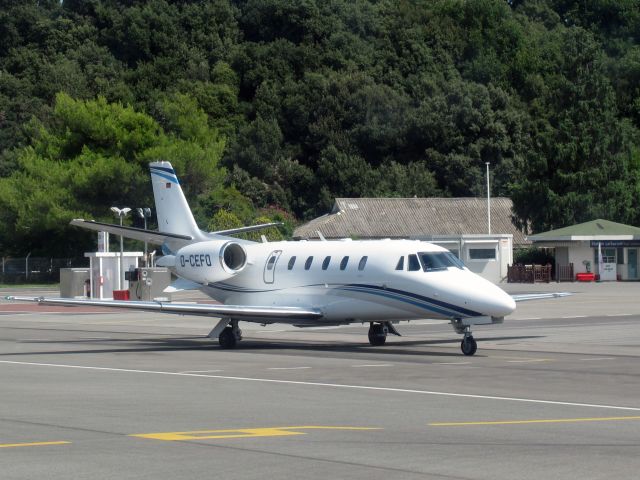 Cessna Citation Excel/XLS (D-CEFO) - At Cannes, France.