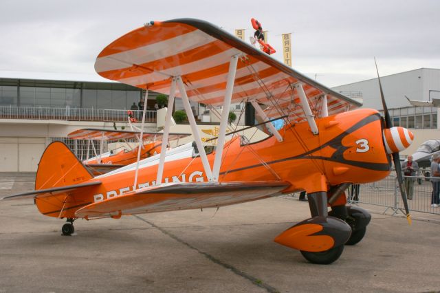 Boeing PT-17 Kaydet (N707TJ) - Boing PT-17 Stearman, Paris Le Bourget static Display (LFPB-LBG)