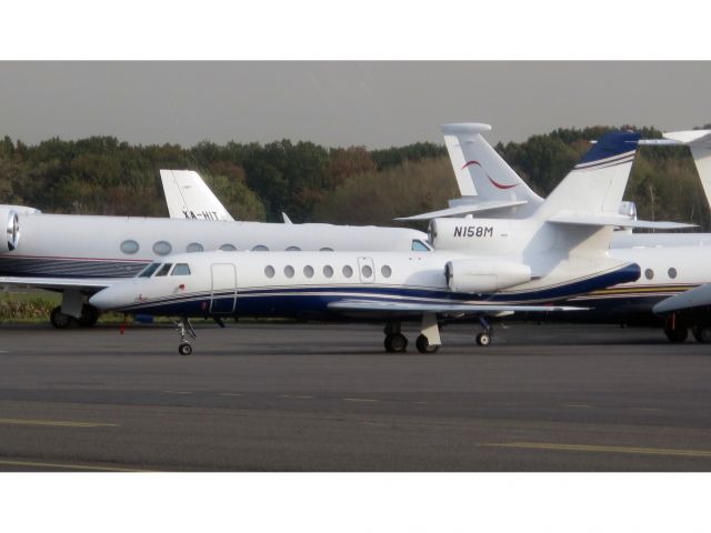 Dassault Falcon 50 (N158M) - Fast jet with good short field performance. No location as per request of the aircraft operator.