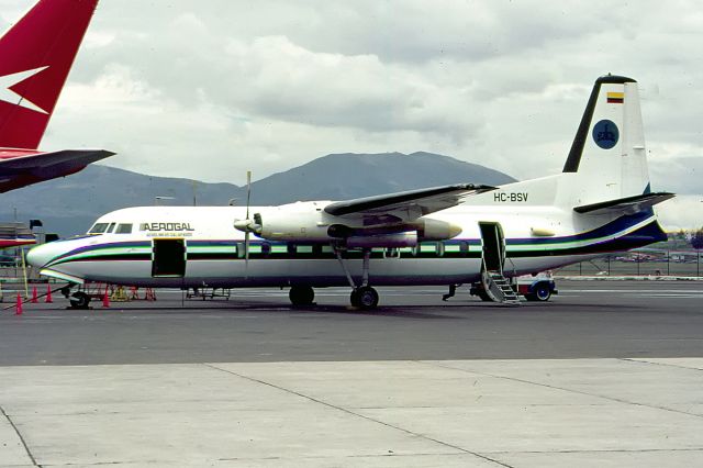 FAIRCHILD HILLER FH-227 (HC-BSV)