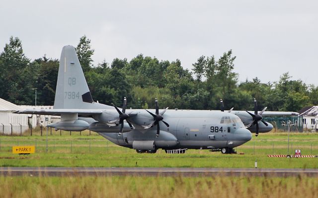 Lockheed C-130 Hercules (16-7984) - "raidr38" usm kc-130j 167984 at shannon 4/8/18.