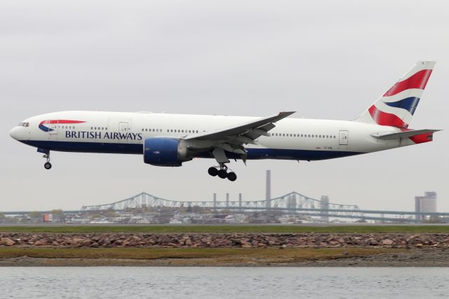 Boeing 777-200 (G-VIIL) - 'Speedbird 13 Golf' arriving from London-Heathrow