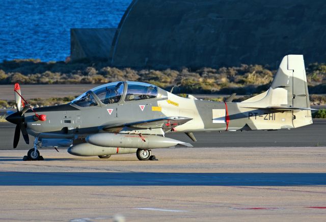 Embraer AT-29 (PT-ZHI) - On delivery flight the first two Super Tucano for Turkmenistan Air Force.