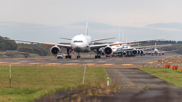 BOEING 777-300 (JA757A) - All Nippon Airways [NH/ANA] / Boeing 777-381br /Oct.13.2019 New Chitose Airport [CTS/RJCC] JAPAN