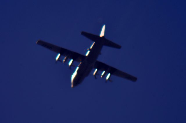 Lockheed C-130 Hercules — - USAF C-130 over Cleveland tracking northwest at approximately 20,000 ft 06.26.16.