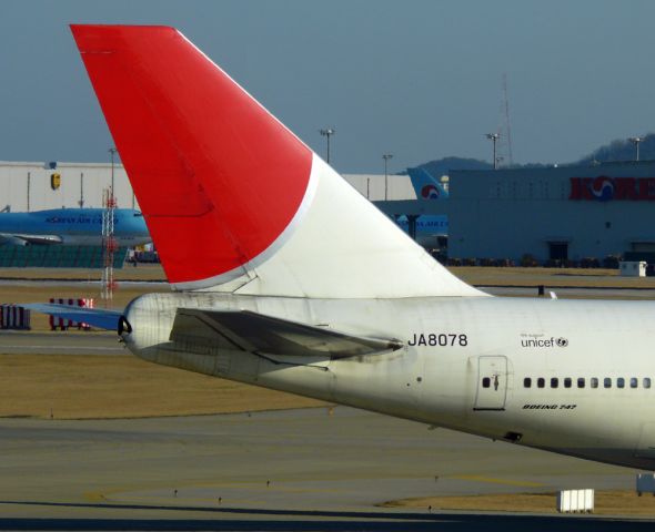 Boeing 747-400 (BON8078)