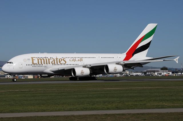 Airbus A380-800 (A6-EDM) - on 15 September 2018