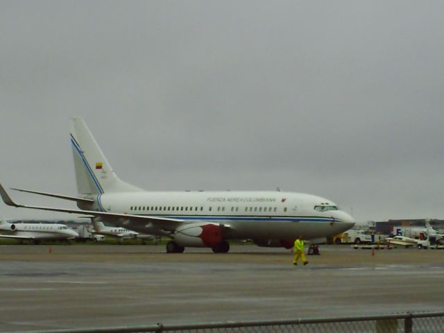 FAC1 — - The Colombia Aircraft President FAC001, Grounded at T.F. Green International Airport (PVD). For the first time in all history of the Airport. Due in jun 11 2009