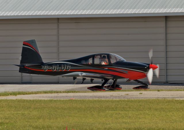 Vans RV-10 (C-GLUG) - Departing Carp.