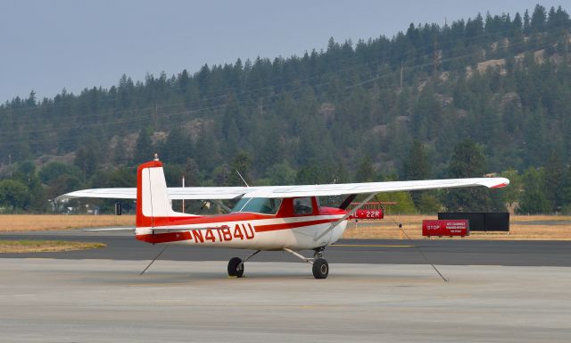 Cessna Commuter (N4184U) - Cessna 150D N4184U in Spokane Felts Field 