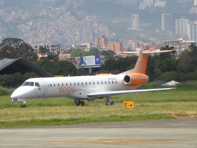 Embraer ERJ-145 (HK5329) - Sarpa en Medellín-Olaya Herrera 