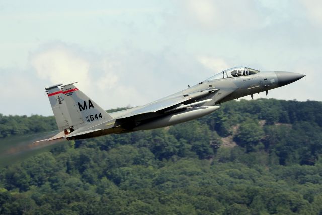 McDonnell Douglas F-15 Eagle (78-0544) - 'JUICE 2' heading out for some joint training with the F-22s from Langley AFB