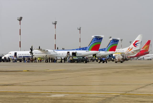 de Havilland Dash 8-300 (S2-AGV) - 5th Jan., 2016