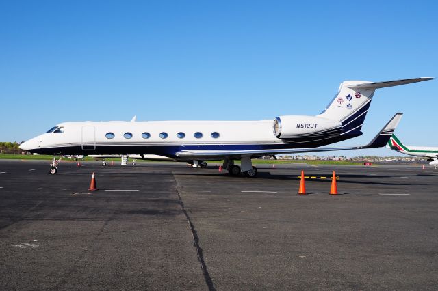 Gulfstream Aerospace Gulfstream V (N512JT) - Toronto Sports Teams tail 