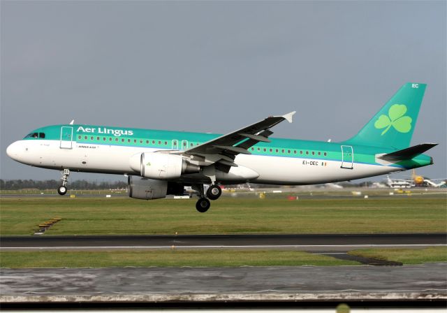 Airbus A320 (EI-DEC) - Fighting gusting winds to 45Kts at Dublin, Ireland..seconds later preformed a go-around and diverted to Shannon, Ireland